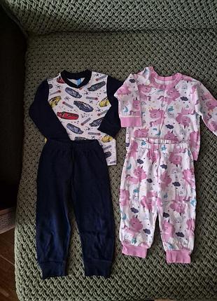 Теплі піжамки на рочок