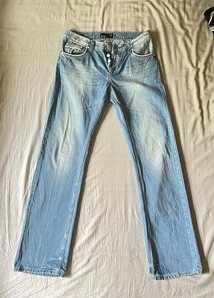 Чоловічі джинси, світло блакитні, 33/34 розмір