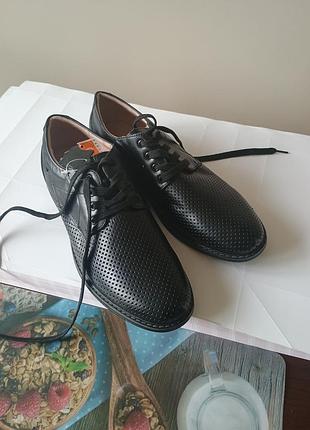 Новые кожаные мокасины 43 р