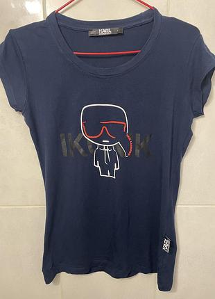 Жіноча футболка karl lagerfeld