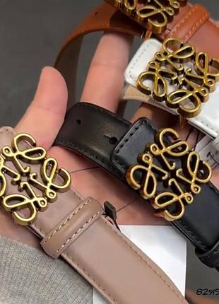 Шкіряний ремінь loewe