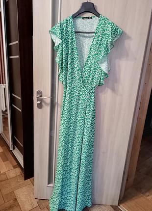 Платье платье на запах boohoo