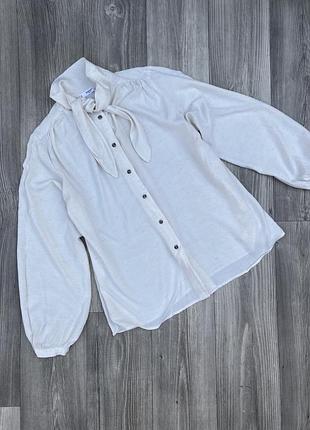 Вишукана сорочка в стилі бохо з льоном