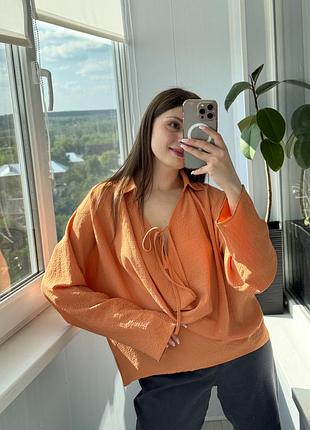 Блуза з напуском 1+1=3