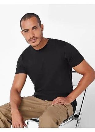 Футболка чоловіча бавовняна чорна  л 52/54 набір 2 шт