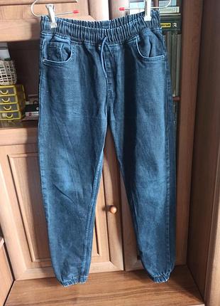 Чоловічі чорні штани - джоггери