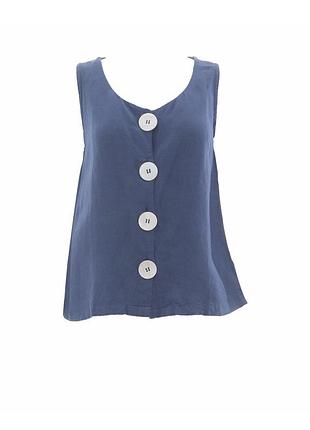 Льон 🪻базовая летняя блуза mango m