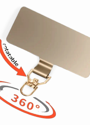 Держатель шнурка для телефона металлический