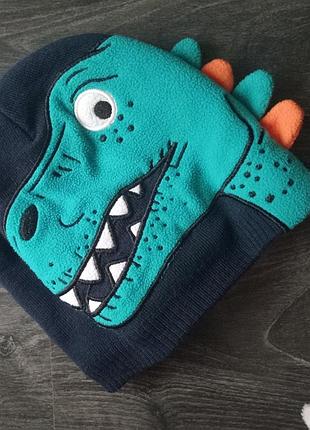 Тепла шапка на флісі