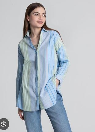 Сорочка оверсайз котонова