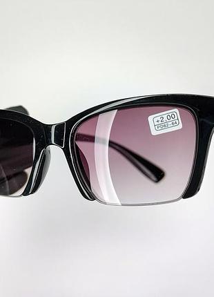 Очки тонированные для чтения и далее |🫦солнцезащитные🫦🫦| женская модель| очки для чтени...