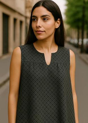 Блузка блуза из натуральной ткани вискозы размер 3xl-4xl (54-56)