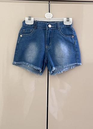 Джинсові шорти miss image 110-116 розміру.