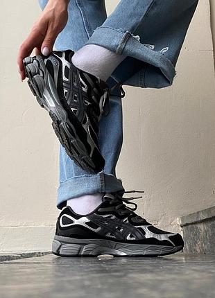 Кроссовки asics gel-nyc graphite grey/black