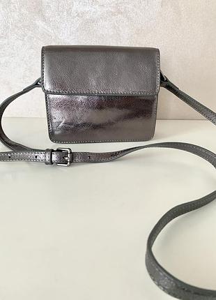 Сумка крос боді з натуральної шкіри