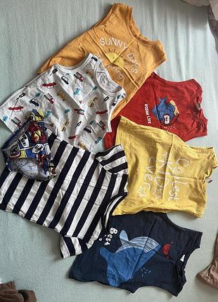 Набір дитячий майок 86-92 см