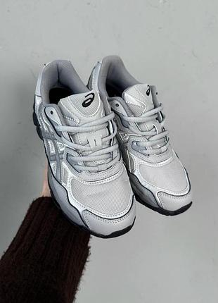 Кроссовки asics gel-nyc silver/black 2