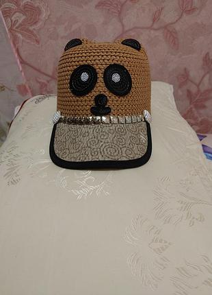 Кепка панамка для девочки