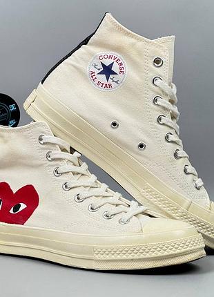 Кеди кросівки comme des garcons x converse cdg конверс кеды кросы 405