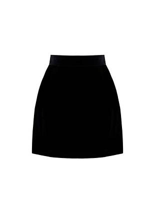 Велюрова спідниця італійської якості . розмір s