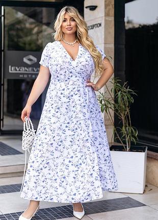 Длинное летнее платье “bestie”
