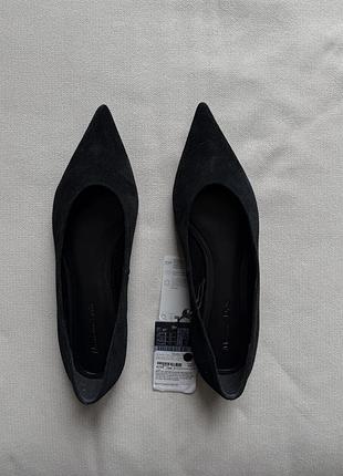 Продам шкіряні балетки massimo dutti