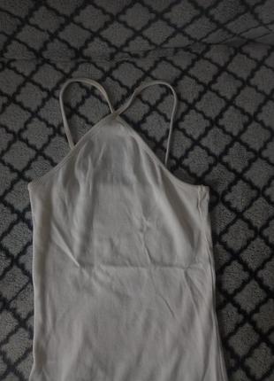 Платье, размер s, молочное