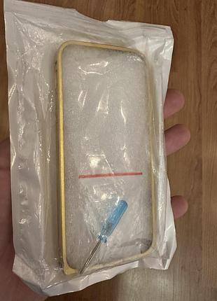 Металлический железный чехол с отвёрткой на iphone 5/5s/se!!!
