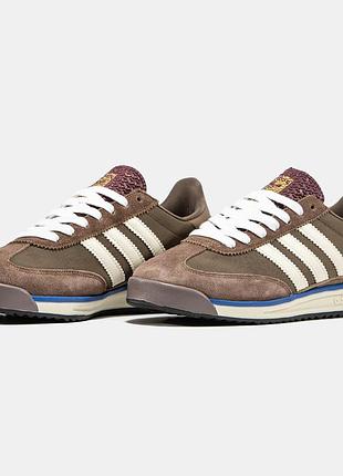 Мужские кроссовки adidas sl '72 brown white 40-41-42-43-44