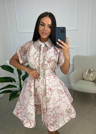 Брендова жіноча святкова коротка сукня плаття