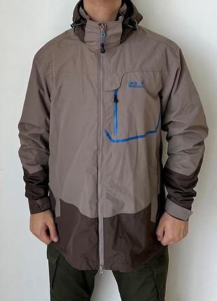 Jack wolfskin мужская куртка треккинговая повседневная
