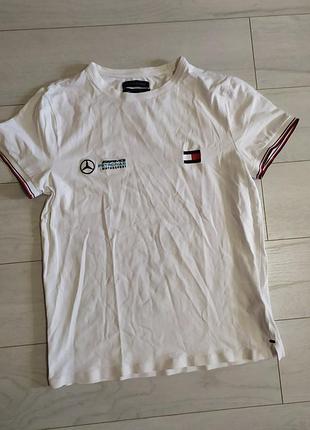 Футболка Tommy hilfiger tailored mercedes-benz tipped logo размер s