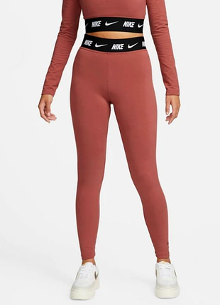 Новые спортивные лосины nike CD0490 коричневые