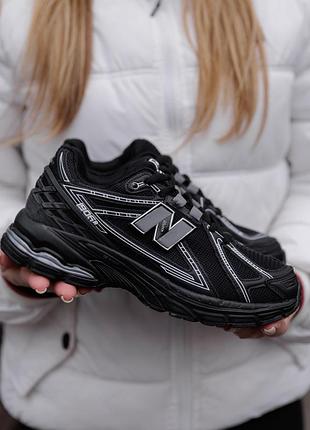 Кросівки new balance 1906r black metallic silver