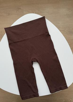 Велосипедки в рубчик stradivarius s-m