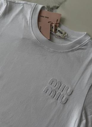 Футболка біла котонова