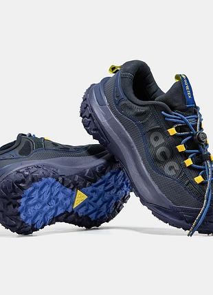 Мужские кроссовки nike acg mountain fly 2 gore-tex black blue 41-42-43-44-45