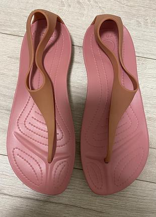 Crocs sexi flip, розмір w8, наш 38
