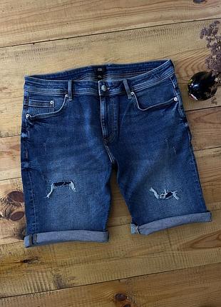 Чоловічі джинсові шорти river island , розмір 36 ( xl)