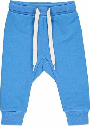 Брюки на мальчика 9-12 месяцев 74 см. green cotton не утепленные