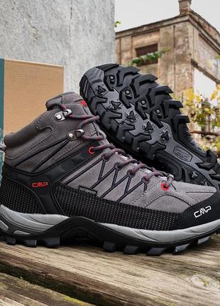 Мужские зимние термо ботинки cmp rigel mid trekking shoes 3q12947-44uf