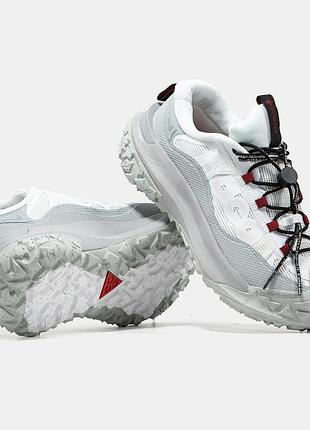 Мужские кроссовки nike acg mountain fly 2 gore-tex white grey 41-42-43-44-45