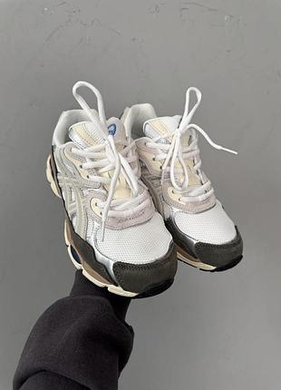 Кроссовки asics gel-nyc brown/cream 2