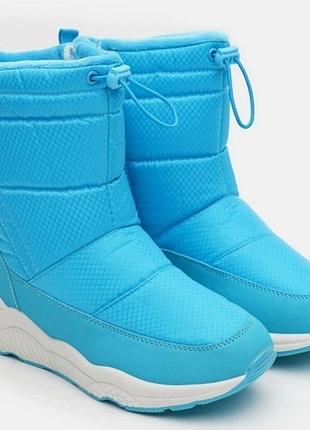 Дутики яркие зимние fashion. 36-38р