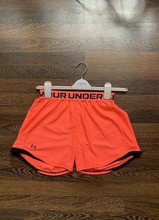 Шорти спортивні under armour рожевого кольору