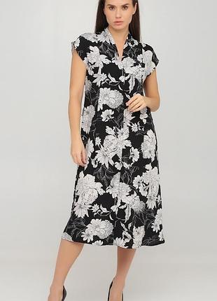 Легенька міді сукня h&m