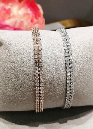 Браслет swarovski matrix tennis