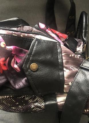 Сумка жіноча desigual різнобарвна6 фото