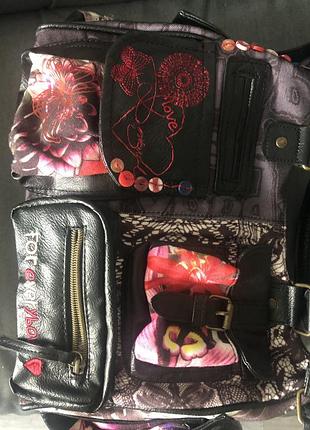 Сумка жіноча desigual різнобарвна9 фото