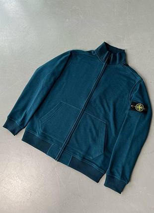 Олимпийka full zip sweatshirt stone island